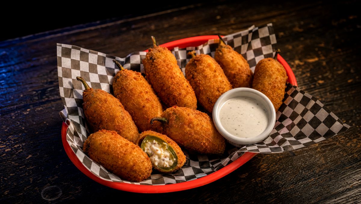 Jalapeño Poppers at Dingers Sports Bar and Grill